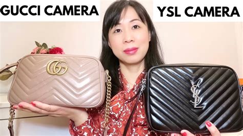 ysl vs gucci which is better|YSL camera bag vs Gucci.